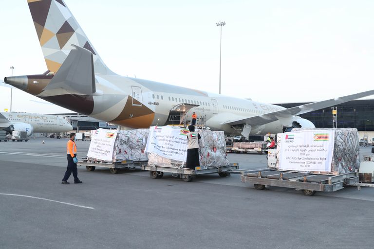 من مساعدات دولة الإمارات لزيمبابوي