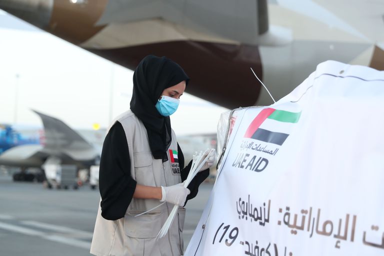 من مساعدات دولة الإمارات لزيمبابوي