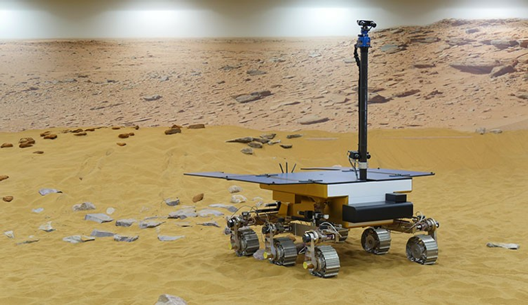 الصورة الكاشفة عن بقايا النهر القديم