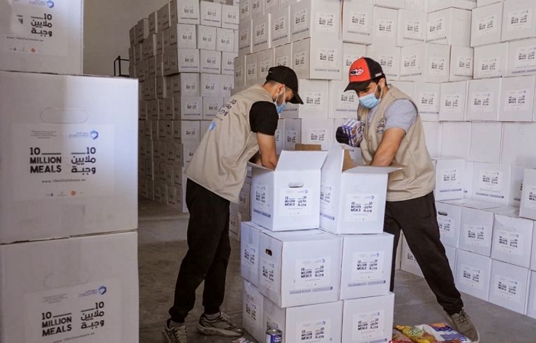 الحملة سجلت نحو 14مليون وجبة قبل انتهاء أسبوعها الثاني