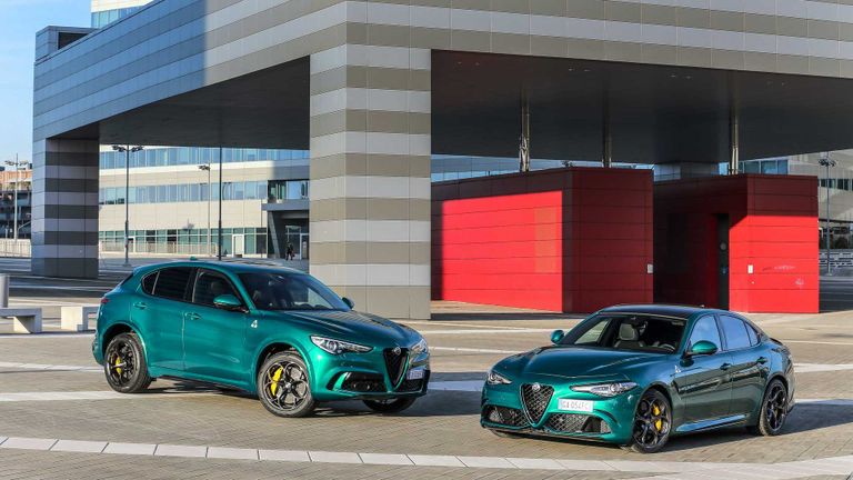 طرازا Stelvio وGiulia Quadrifoglio