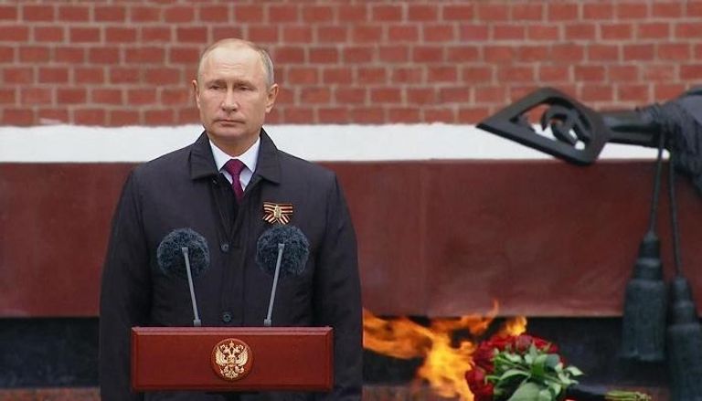 بوتين يلقي كلمة خلال يوم النصر 