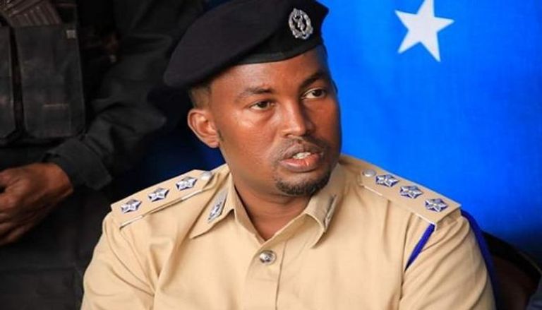  برهان أحمد مدير الشرطة بدوسمريب الصومالية