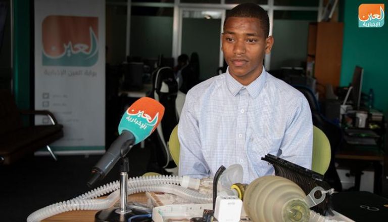 طالب إثيوبي ابتكر جهاز تنفس صناعي