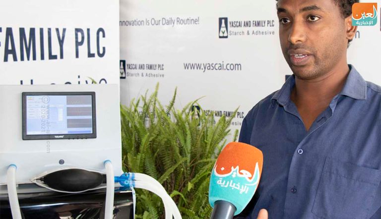 طالب إثيوبي ابتكر جهاز تنفس صناعي
