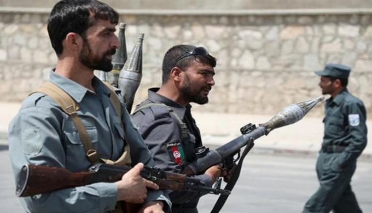 عناصر من الشرطة الأفغانية