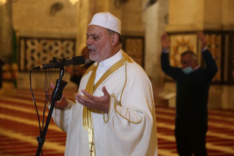 صلاة الجمعة بالمسجد الأقصى