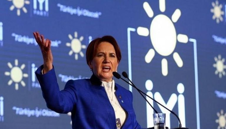 زعيمة حزب الخير التركي المعارض ميرال أكشينار - أرشيفية