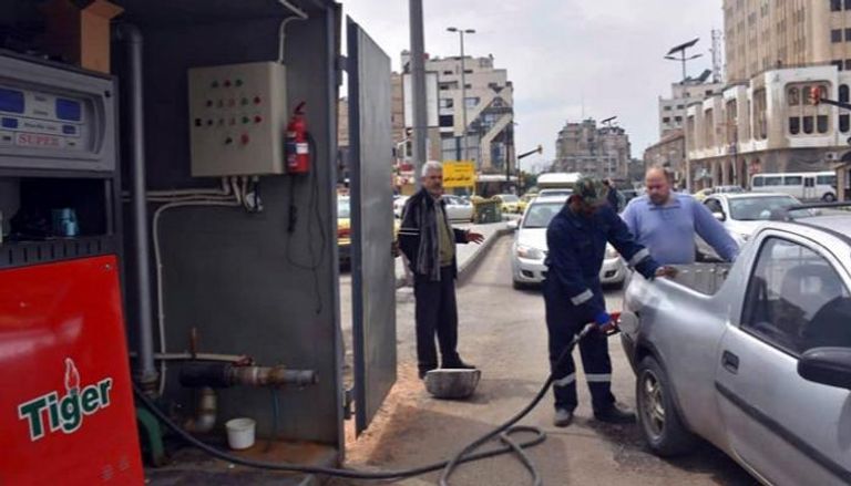 محطة لتموين الوقود في سوريا