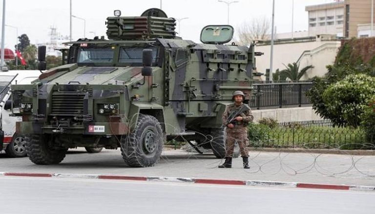 إحدى آليات الجيش التونسي - أرشيفية