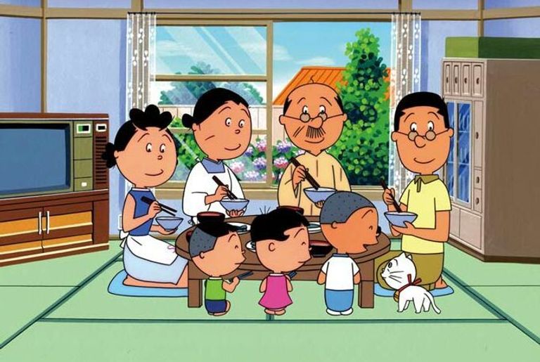 مشهد من مسلسل الرسوم المتحركة 