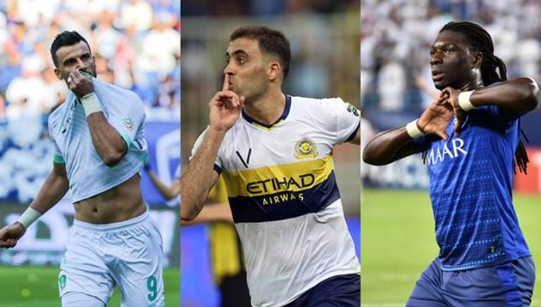 جوميز وحمدالله وعمر السومة الدوري السعودي للمحترفين