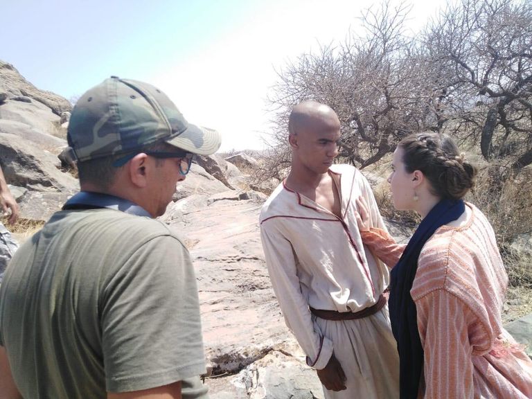 الفنانة المغربية الشابة يسرى بوحموش