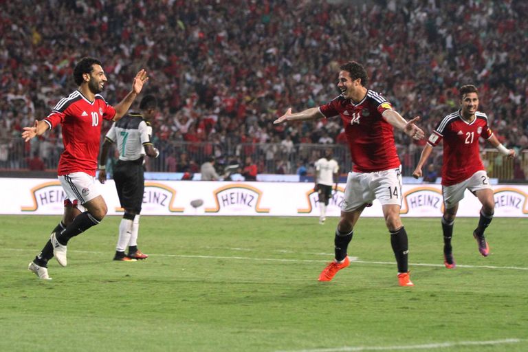 مباراة مصر وغانا محمد صلاح نجم منتخب مصر