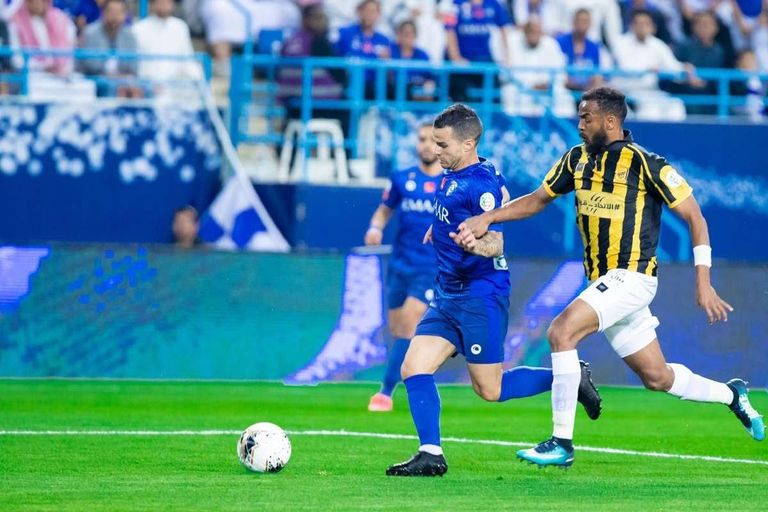 مباراة من الدوري السعودي