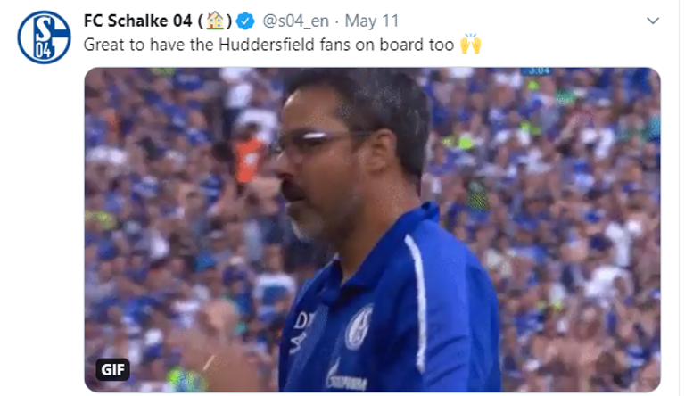 جماهير فريق شالكه الألماني