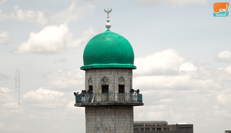 مسجد أنوار العتيق وسط العاصمة الإثيوبية