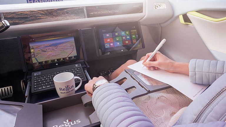 العمل من السيارة يوفر هدوءا لصاحبها