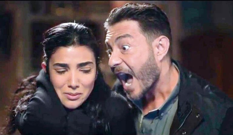 مشهد من مسلسل "الفتوة"
