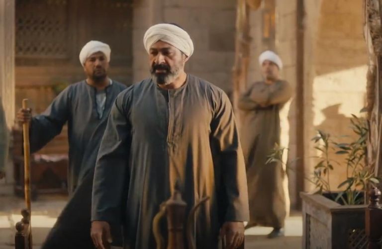 مشهد من مسلسل "الفتوة"