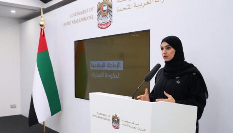 الدكتورة آمنة الضحاك المتحدثة الرسمية عن حكومة الإمارات 
