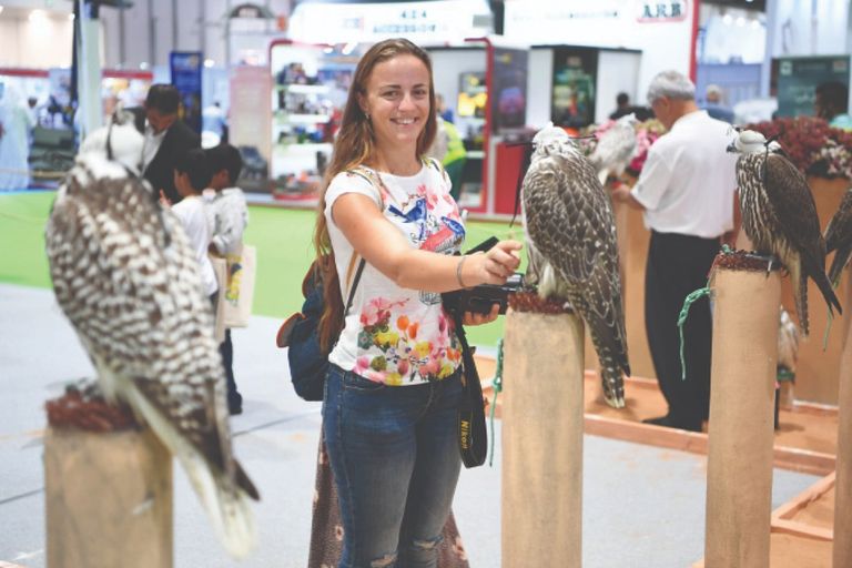 جانب من فعالية سابقة للمعرض