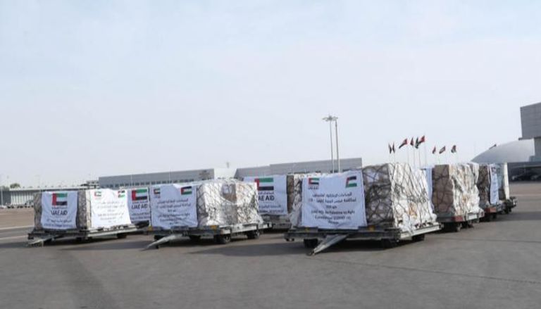 المساعدات الإماراتية للشعب الفلسطيني