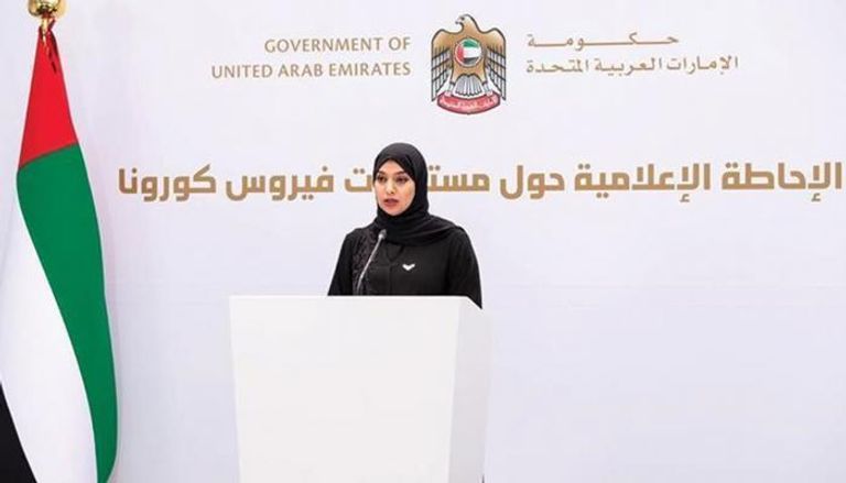 الدكتورة آمنة الضحاك، المتحدث الرسمي عن حكومة الإمارات