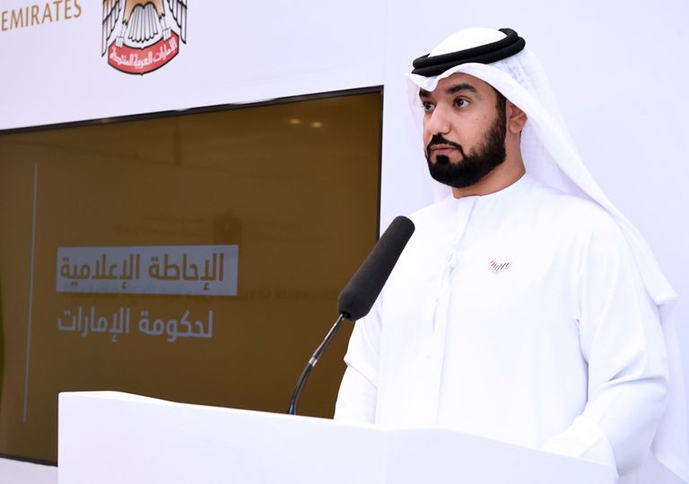 عبدالرحمن الشامسي الدكتورة آمنة الضحاك، المتحدث الرسمي عن حكومة الإمارات