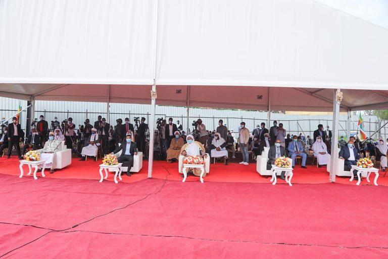 رئيس الوزراء الإثيوبي آبي أحمد ورئيس المجلس الإسلامي