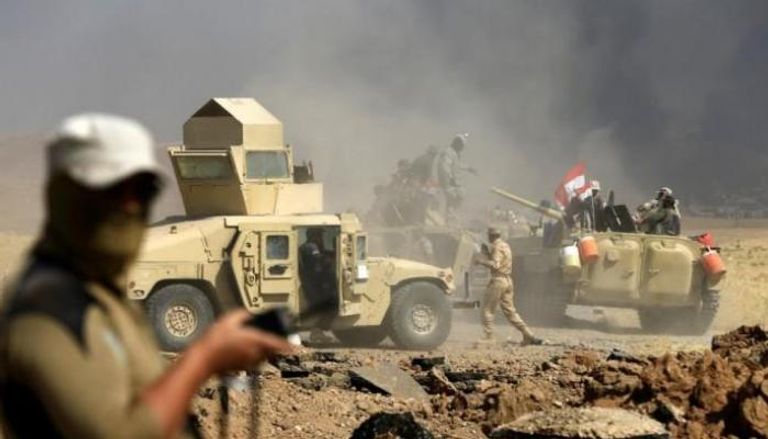 قوات عراقية تلاحق عناصر داعشية بالبلاد - أرشيفية