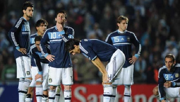 ليونيل ميسي قائد منتخب الأرجنتين