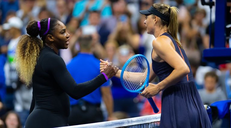 ماريا شارابوفا وسيرينا ويليامز