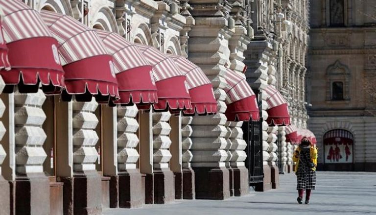 متاجر موسكو مغلقة منذ نهاية مارس الماضي- رويترز