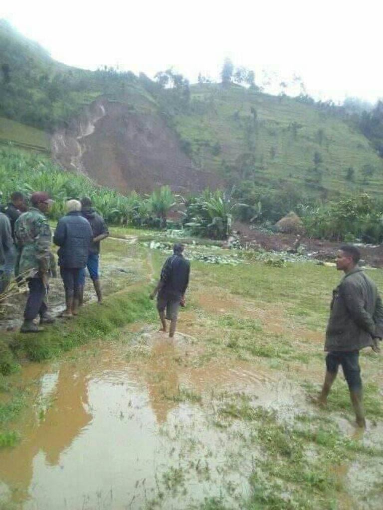 انهيار أرضي سابق بإقليم شعوب جنوب إثيوبيا