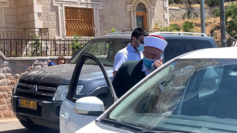 لحظة اعتقال الشيخ صبري