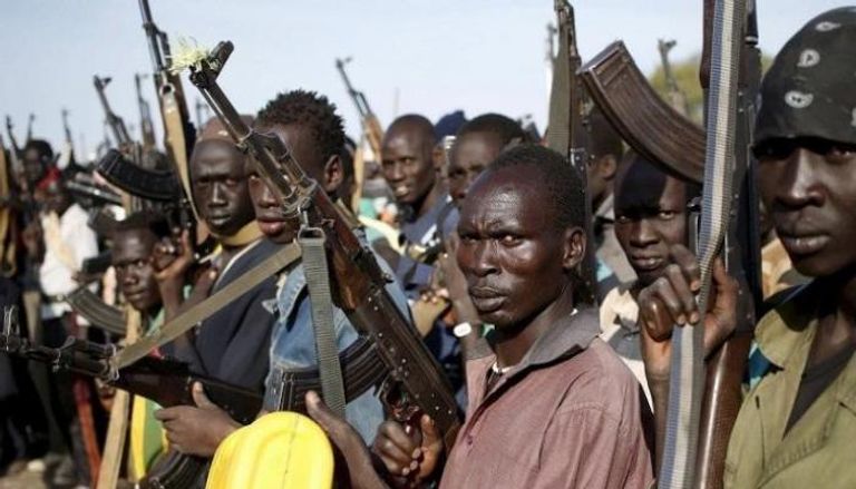 مسلحون في جنوب السودان – أرشيفية