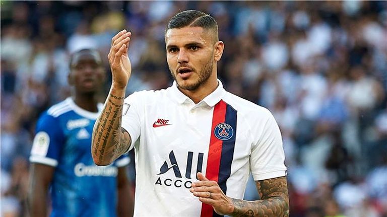 ماورو إيكاردي مهاجم باريس سان جيرمان ماورو إيكاردي مهاجم باريس سان جيرمان