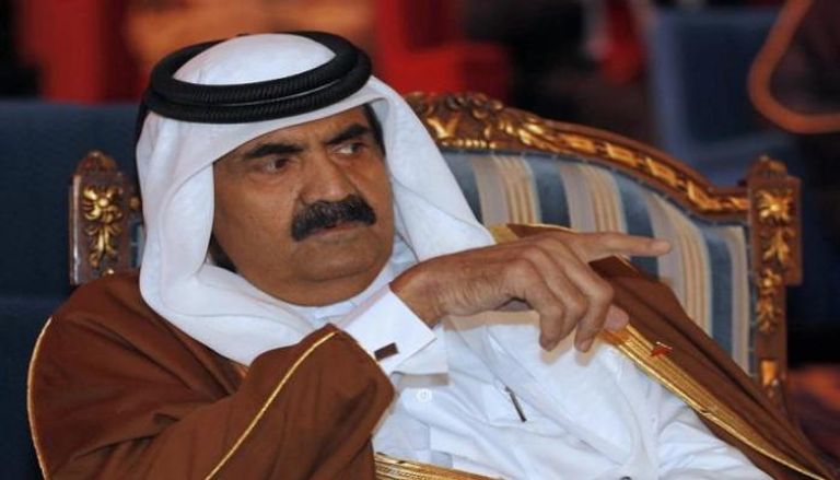 أمير قطر السابق حمد بن خليفة