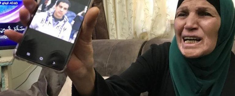 والدة إياد الشهيد إياد الحلاق