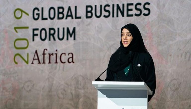 ريم بنت إبراهيم الهاشمي وزيرة الدولة لشؤون التعاون الدولي بالإمارات