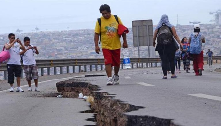 زلزال يضرب شمال تشيلي