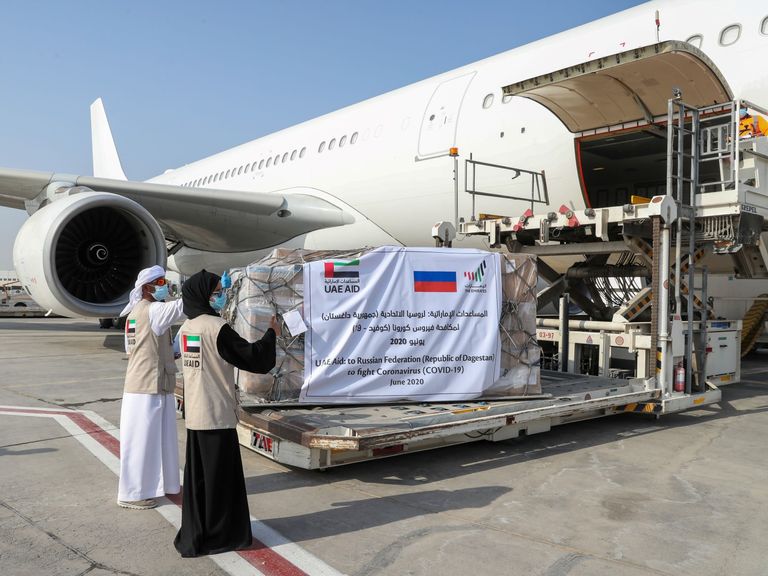 الإمارات تساعد داغستان