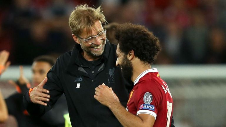 يورجن كلوب ومحمد صلاح يورجن كلوب ومحمد صلاح