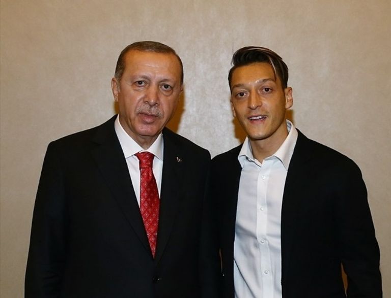 أردوغان وأوزيل