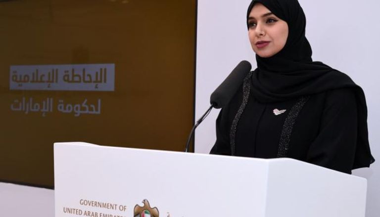 الدكتورة آمنة الضحاك الشامسي، المتحدث الرسمي عن حكومة الإمارات