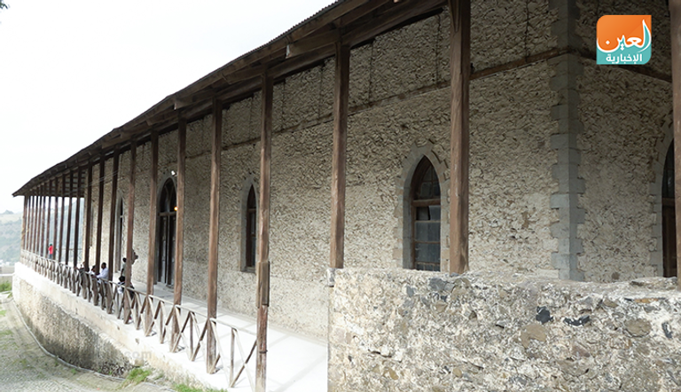 جانب من قاعة المؤتمرات العتيقة بشمال إثيوبيا