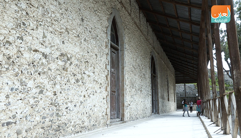 جانب من قاعة المؤتمرات العتيقة بشمال إثيوبيا