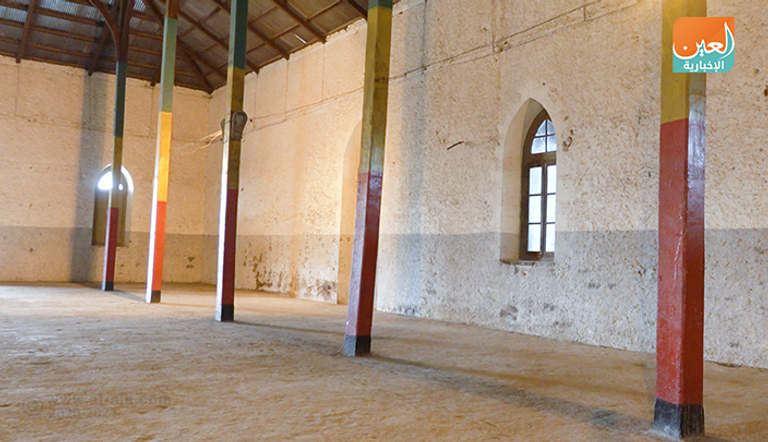 جانب من قاعة المؤتمرات العتيقة بشمال إثيوبيا