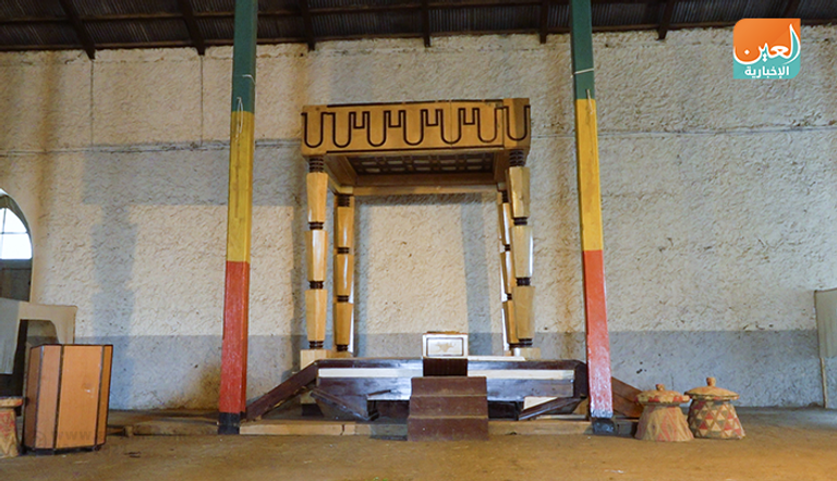 جانب من قاعة المؤتمرات العتيقة بشمال إثيوبيا